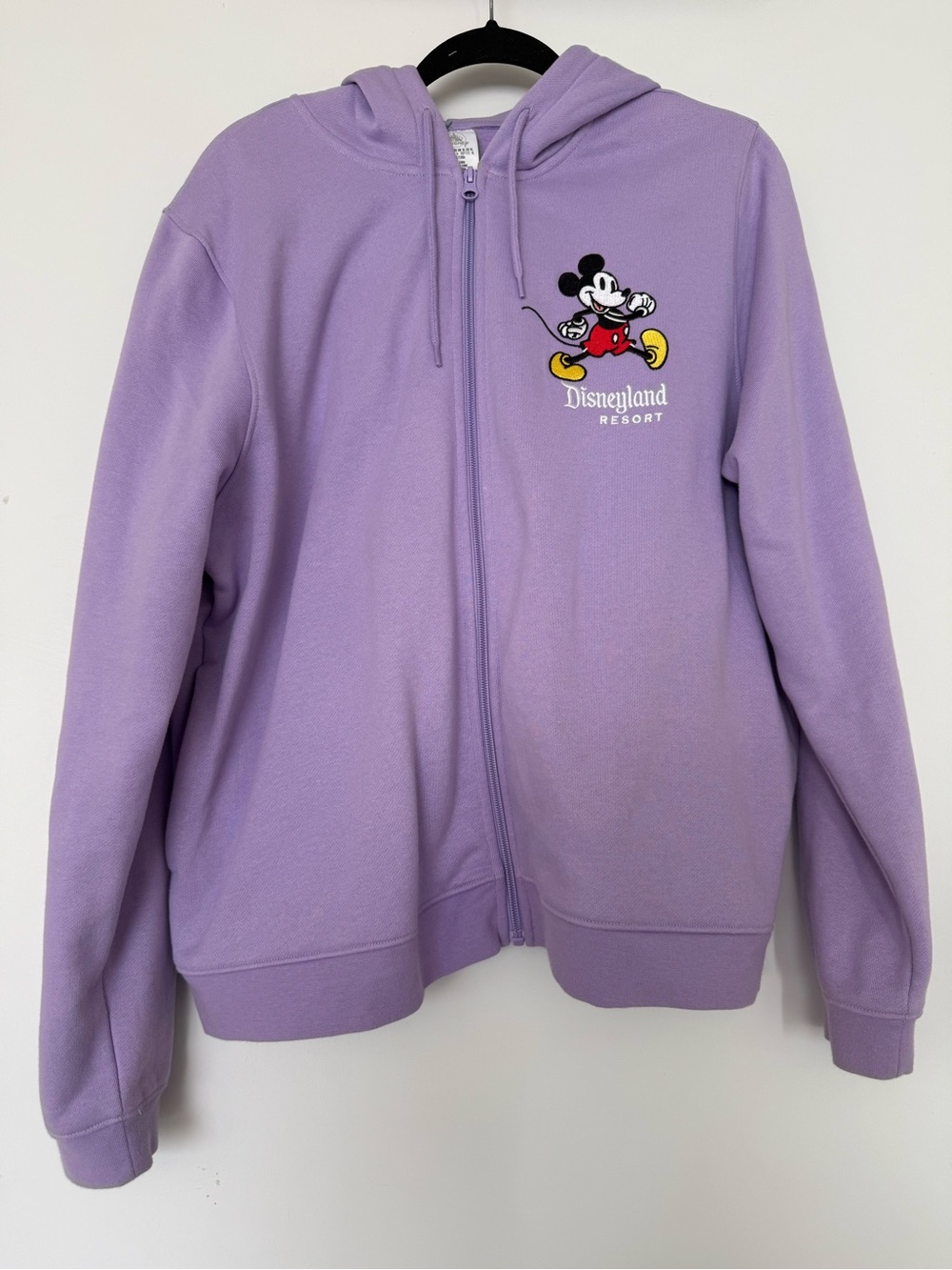 Disney Lavender Mickey Mouse Zip Hoodie